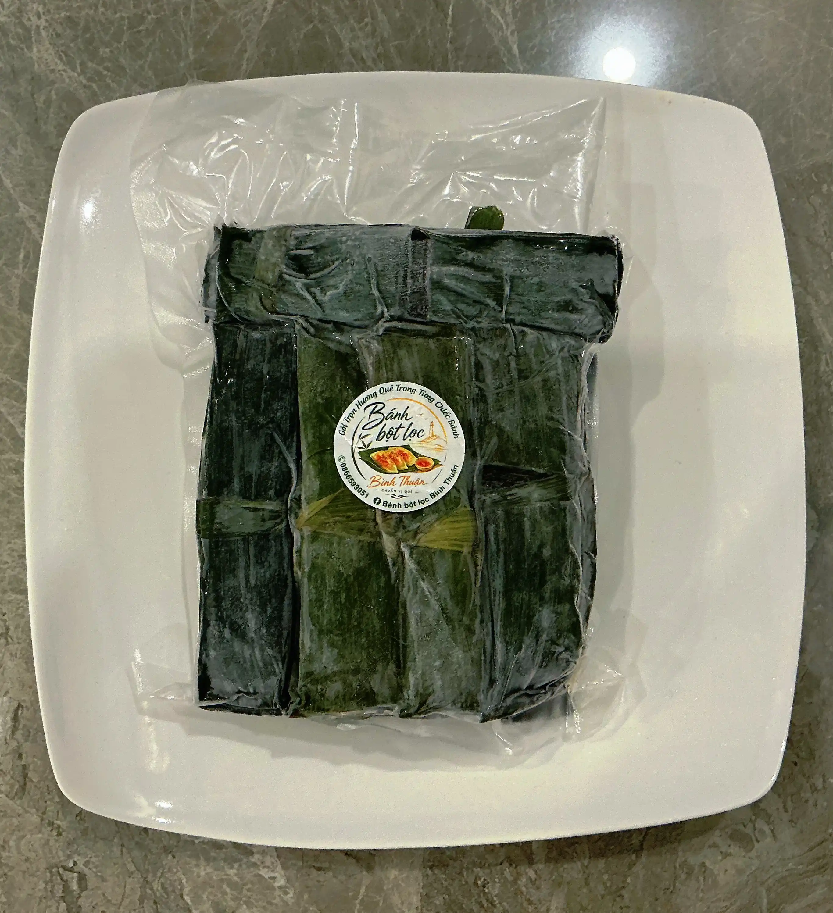 Set 10 bánh lá sống - Nhân tép đồng