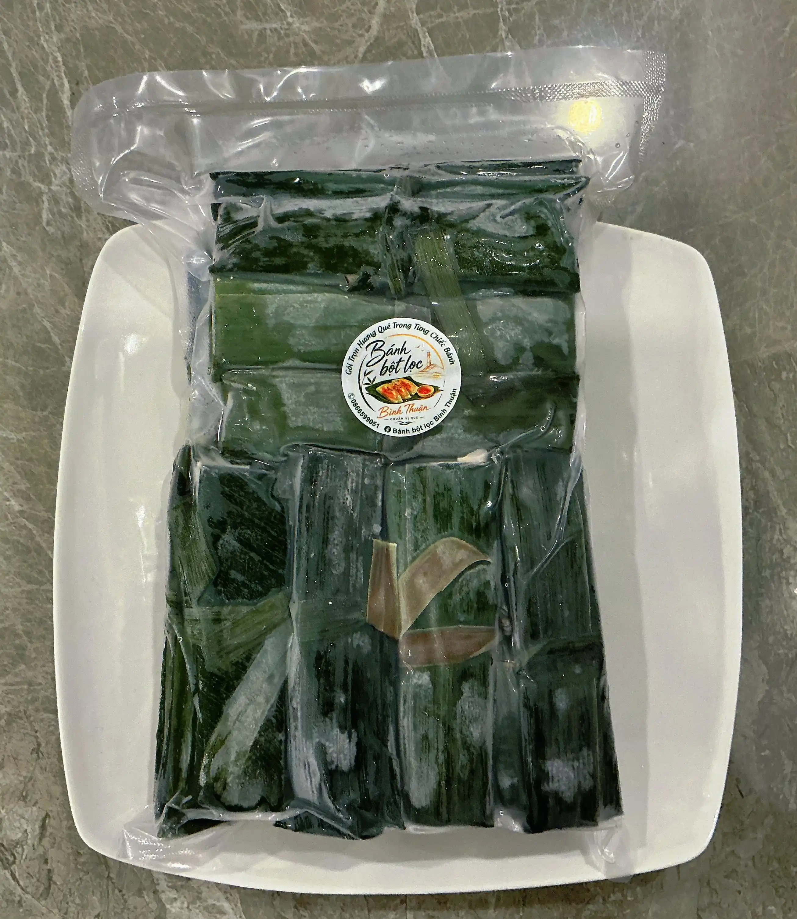 Set 40 bánh lá sống - Nhân tép đồng