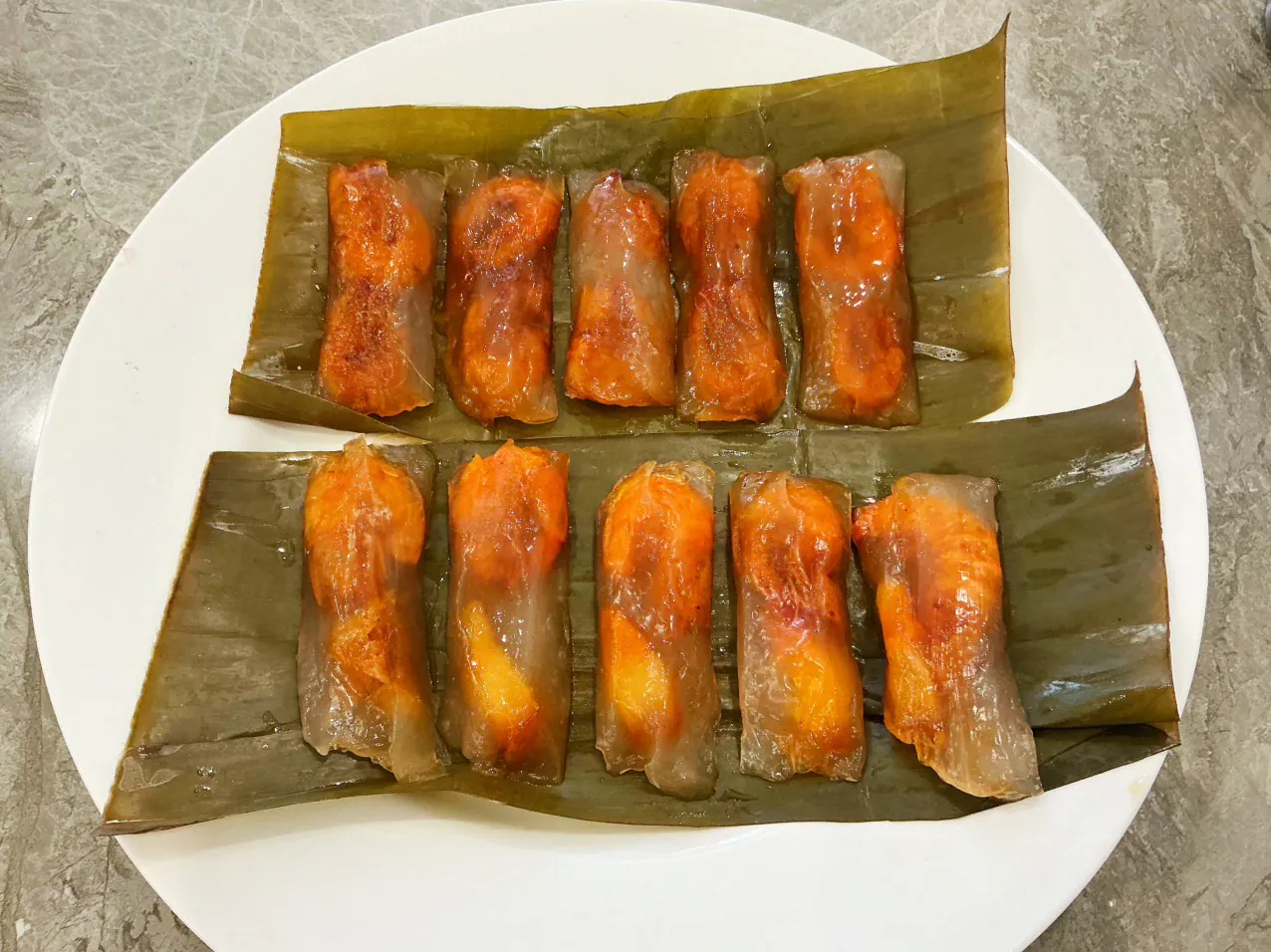 Set 20 bánh lá chín - Nhân 2 tôm / tôm thịt